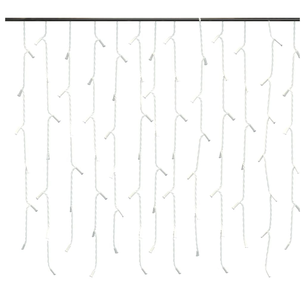 Luci a Ghiaccioli a LED 10 m 400 LED Blu 8 Funzioni