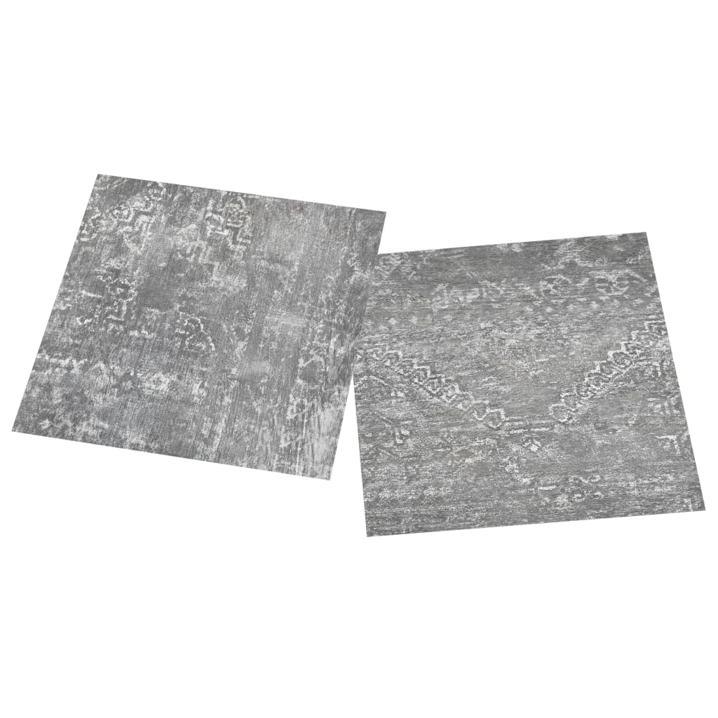 Listoni Pavimenti Adesivi 20 pz 1,86 m² Grigio Cemento in PVC