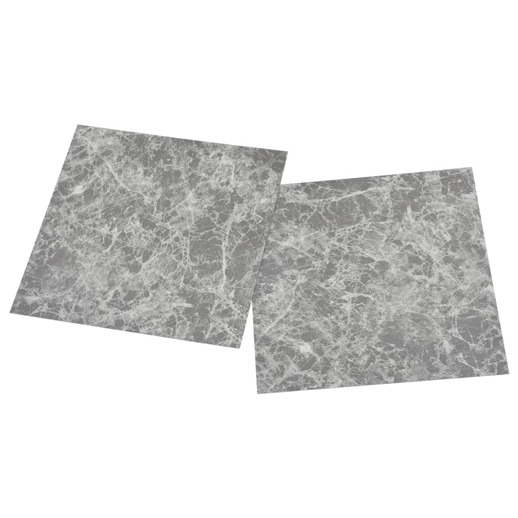 Listoni Pavimenti Adesivi 20 pz 1,86 m² Grigio Cemento in PVC