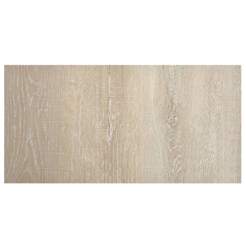 Listoni per Pavimenti Autoadesivi 20 pz in PVC 1,86 m² Beige
