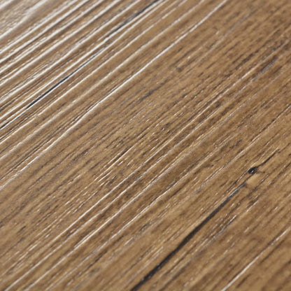 Listoni Pavimenti Autoadesivi in PVC 5,21 m² 2mm Noce Marrone