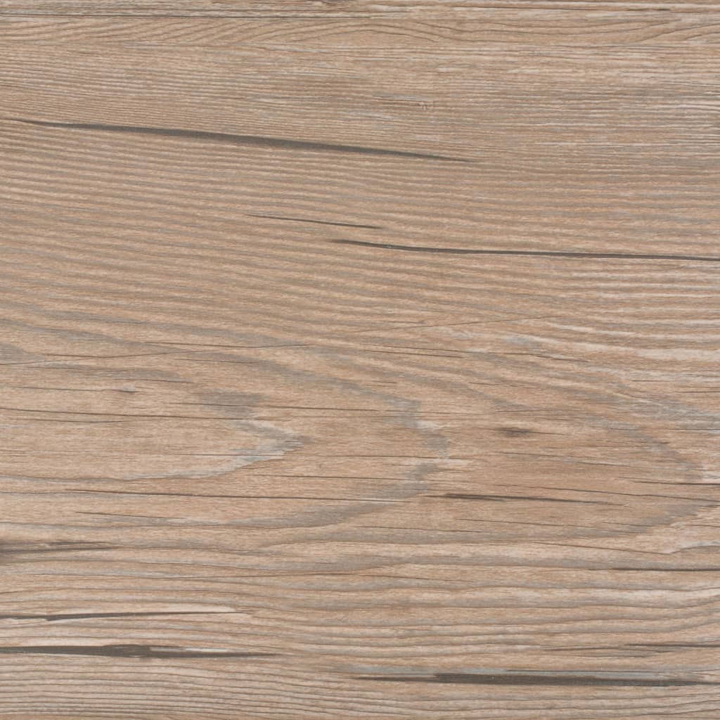 Listoni Pavimenti Autoadesivi in PVC 5,21 m² 2mm Rovere Marrone