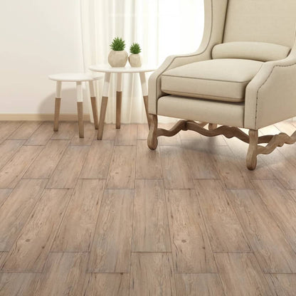 Listoni Pavimenti Autoadesivi in PVC 5,21 m² 2mm Rovere Marrone