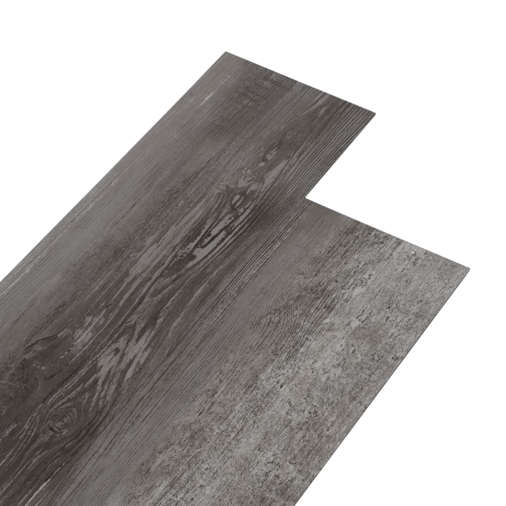 Listoni Autoadesivi in PVC 5,21 m² 2 mm Legno a Strisce