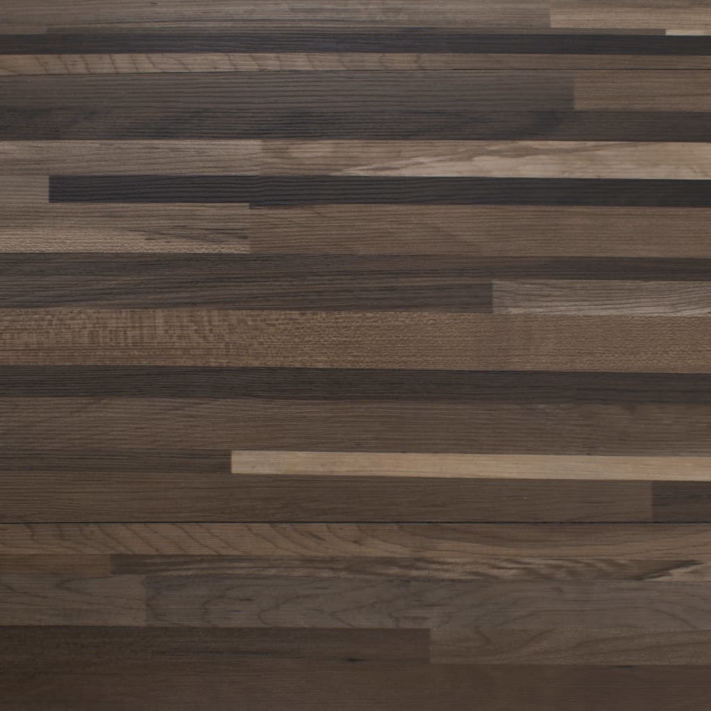 Listoni Autoadesivi in PVC 5,21 m² 2 mm Marrone a Strisce