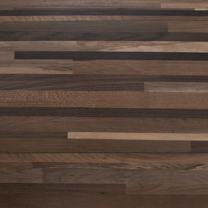 Listoni Autoadesivi in PVC 5,21 m² 2 mm Marrone a Strisce