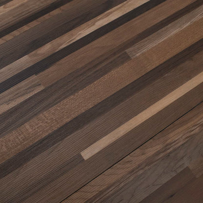 Listoni Autoadesivi in PVC 5,21 m² 2 mm Marrone a Strisce