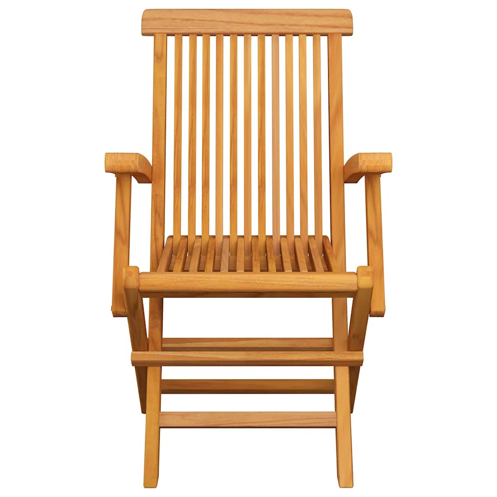 Sedie da Giardino con Cuscini Rossi 8pz Legno Massello di Teak