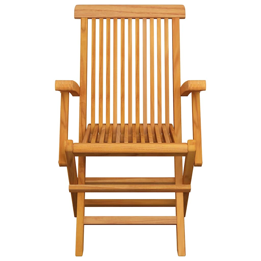 Sedie da Giardino con Cuscini Blu Reale 8pz Legno Massello Teak