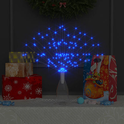 Luci di Natale Fuochi d'Artificio Blu Chiaro 20 cm 140 LED