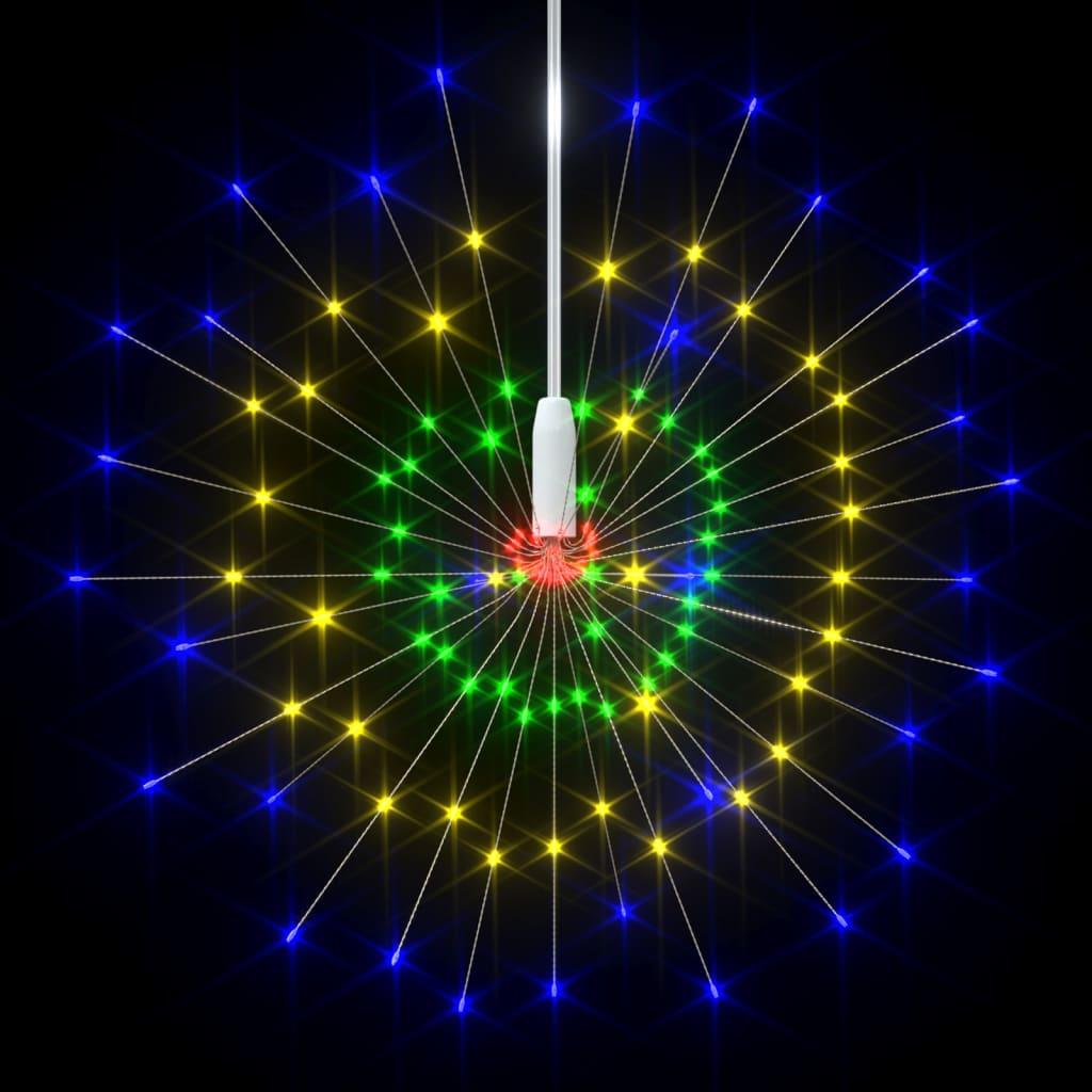 Luce di Natale Fuochi Artificio Multicolore 20 cm 140 LED