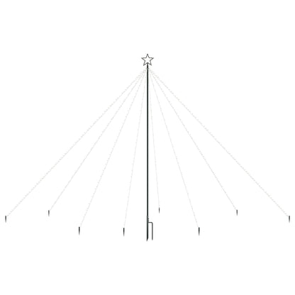 Luci per Albero di Natale Interni Esterni 576 LED Blu 3,6 m