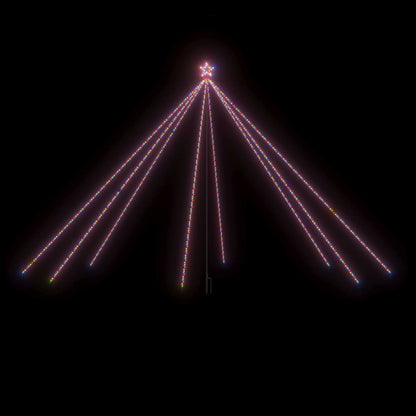 Luci per Albero di Natale Interni Esterni 800 LED Colorati 5 m
