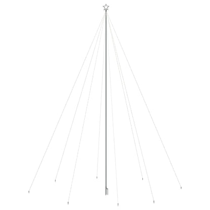 Luci per Albero di Natale Interni Esterni 1300 LED Blu 8 m
