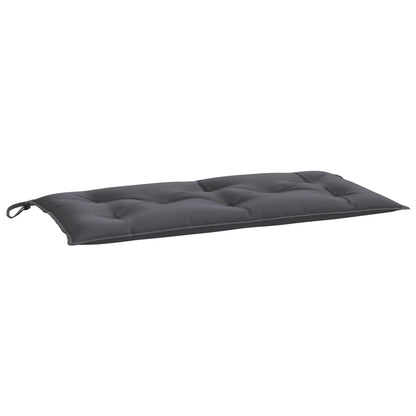 Cuscino per Panca Antracite 110x50x7 cm in Tessuto Oxford