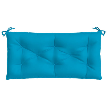 Cuscino per Panca Azzurro 110x50x7 cm in Tessuto Oxford