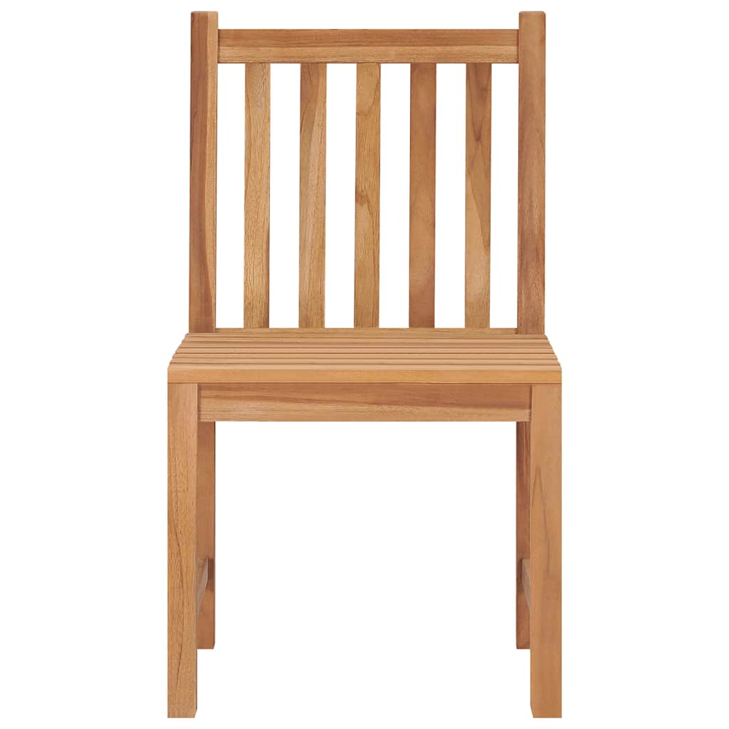 Sedie da Giardino 6 pz con Cuscini in Legno Massello di Teak