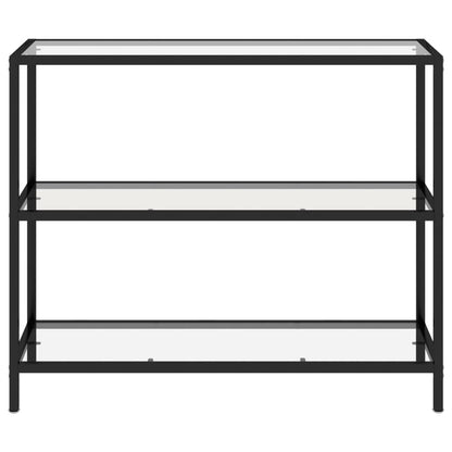 Scaffale Trasparente 100x36x90 cm in Vetro Temperato