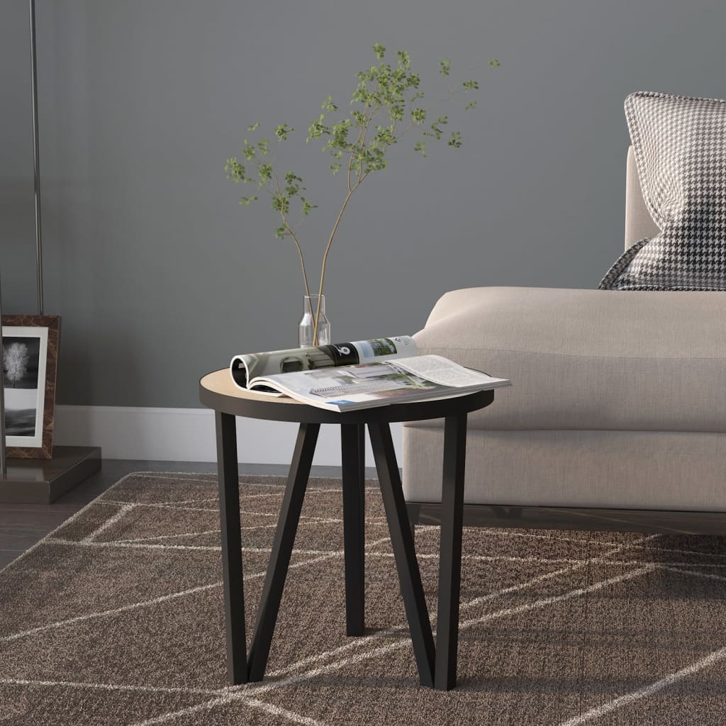 Tavolino Rovere Sonoma ÃƒËœ35 cm in MDF
