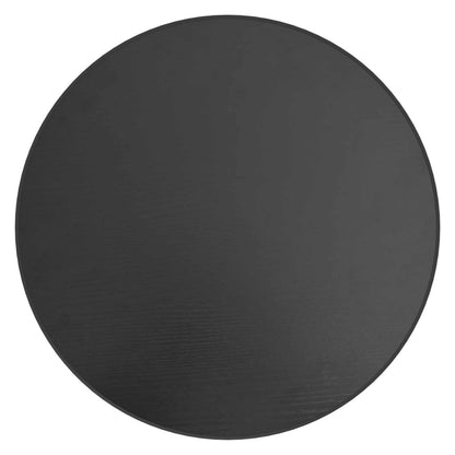Tavolino Nero Ã˜35 cm in MDF