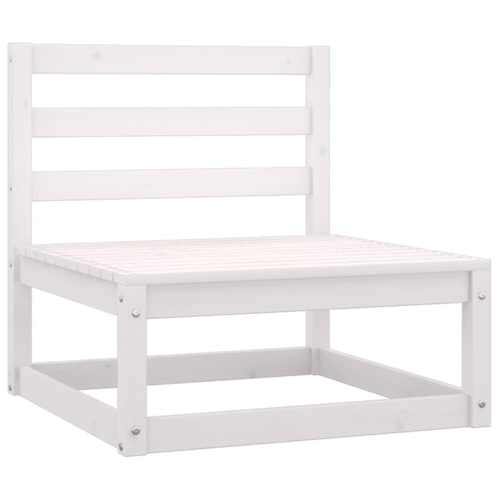 Set Divani da Giardino 8 pz con Cuscini Legno Massello di Pino
