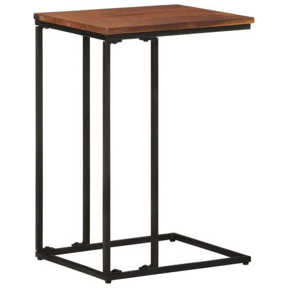 Tavolino 35x45x65 cm in Legno Massello di Acacia
