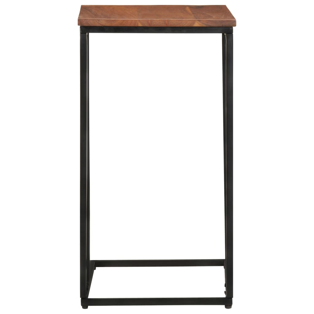 Tavolino 35x45x65 cm in Legno Massello di Acacia