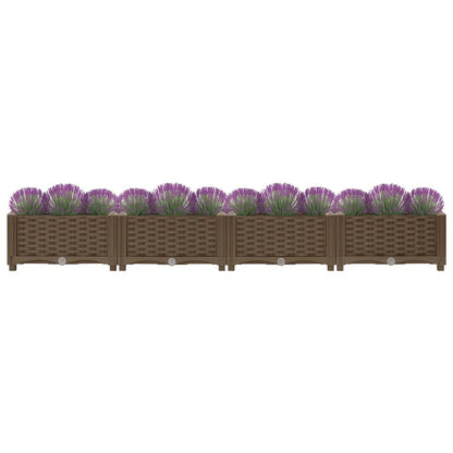 Fioriera Rialzata 160x40x23 cm in Polipropilene