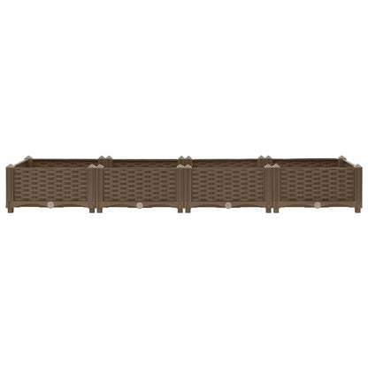 Fioriera Rialzata 160x40x23 cm in Polipropilene