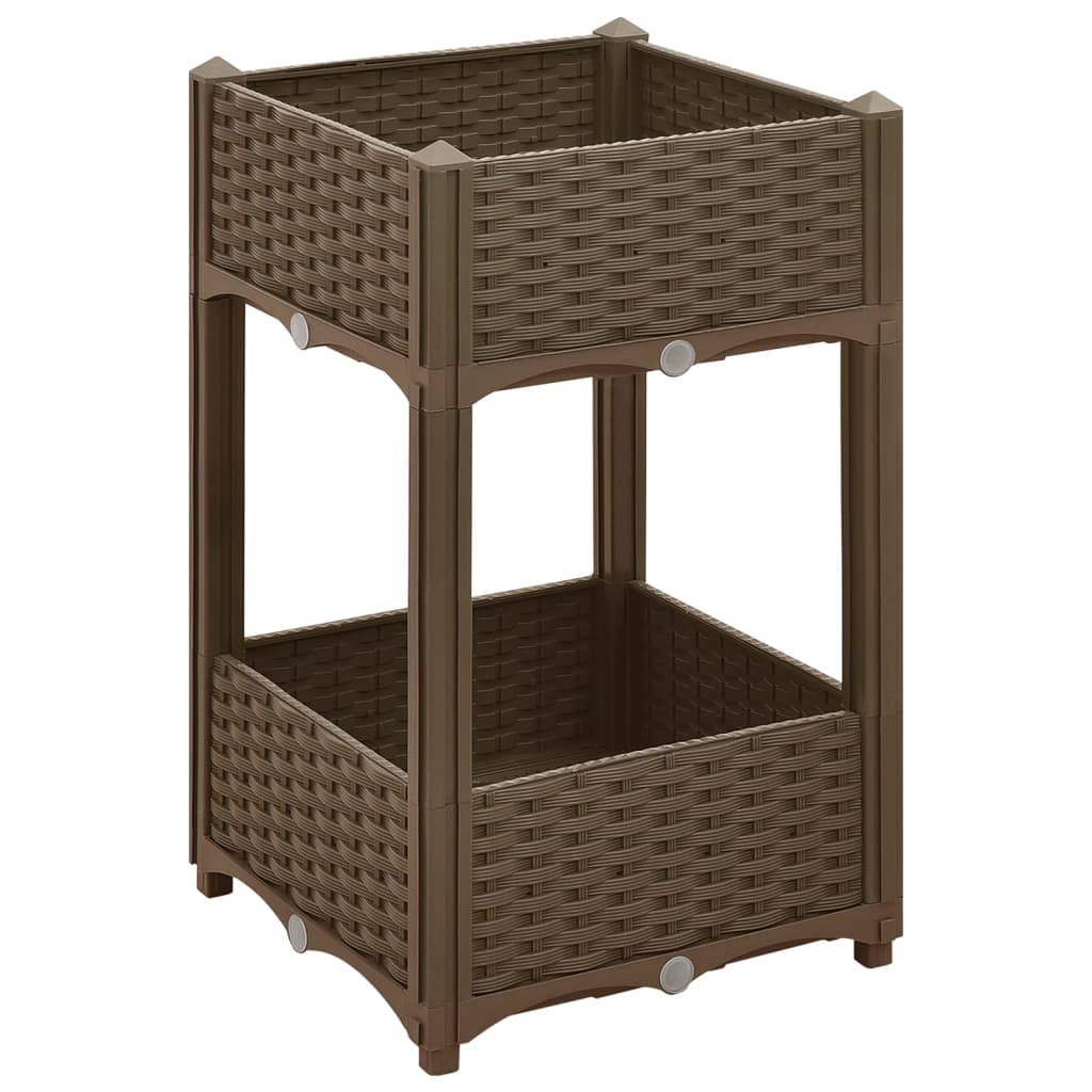 Fioriera Rialzata 40x40x71 cm in Polipropilene