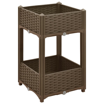 Fioriera Rialzata 40x40x71 cm in Polipropilene