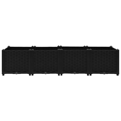 Fioriera Rialzata 160x40x38 cm in Polipropilene