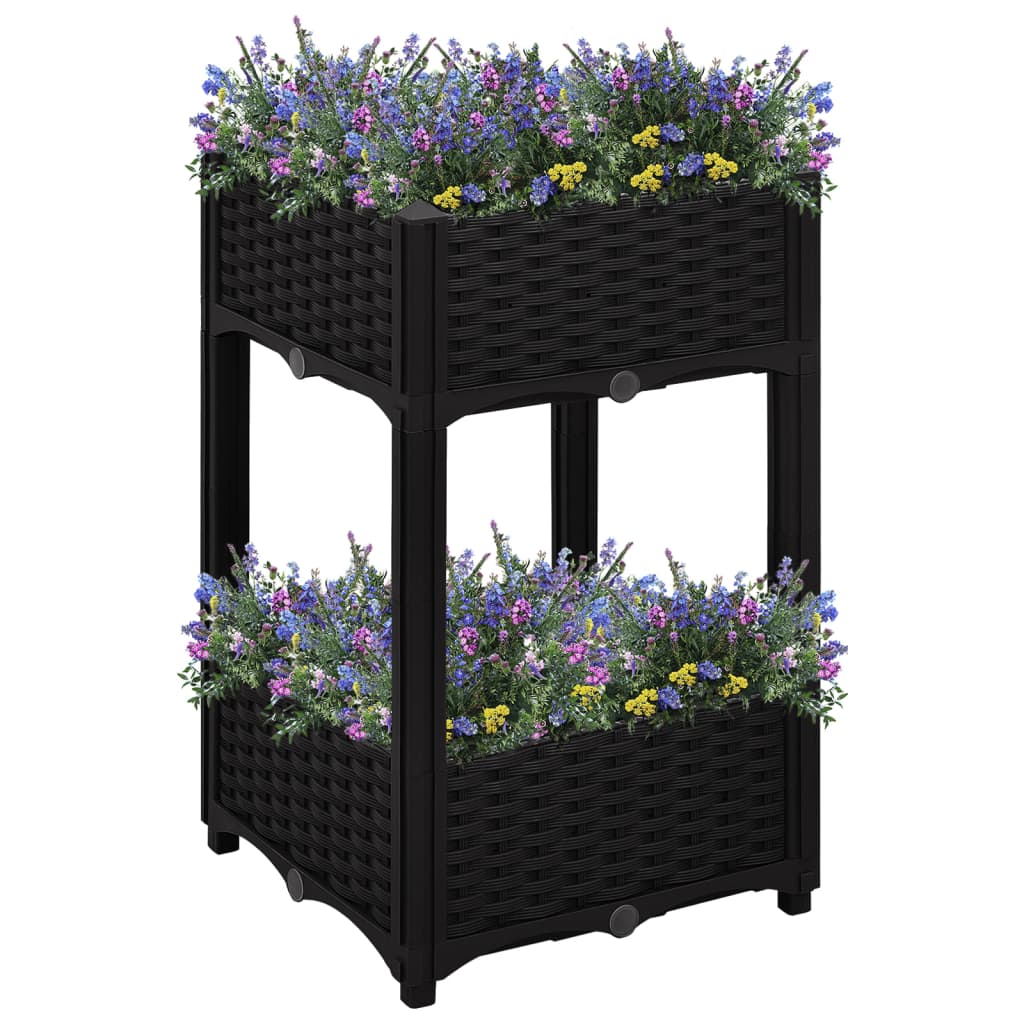 Fioriera Rialzata 40x40x71 cm in Polipropilene