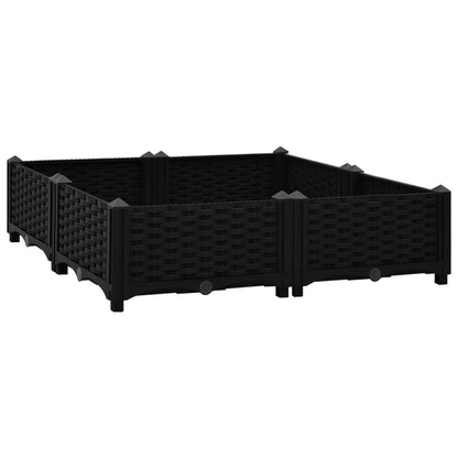 Fioriera Rialzata 80x80x23 cm in Polipropilene