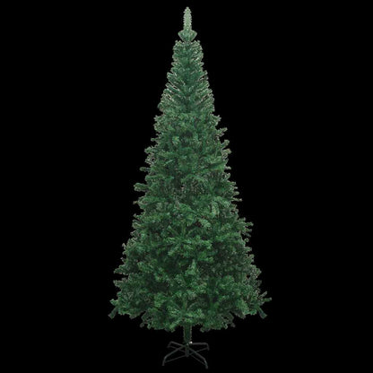Albero di Natale Preilluminato con Palline 240 cm Verde