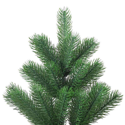 Albero Natale Artificiale Nordmann LED Palline Verde 240cm