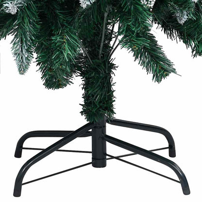 Albero di Natale Preilluminato con Palline e Pigne 240 cm