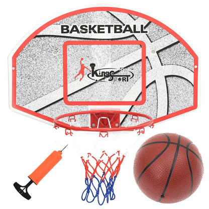 Set Tabellone da Basket da Parete 3 pz 66x44,5 cm