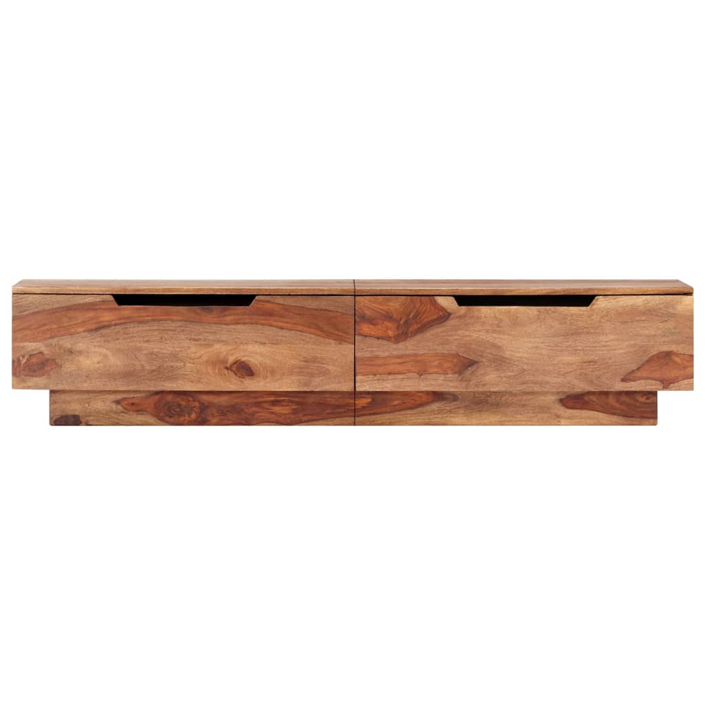 Mobile Porta TV 145x30x30 cm in Legno Massello di Sheesham