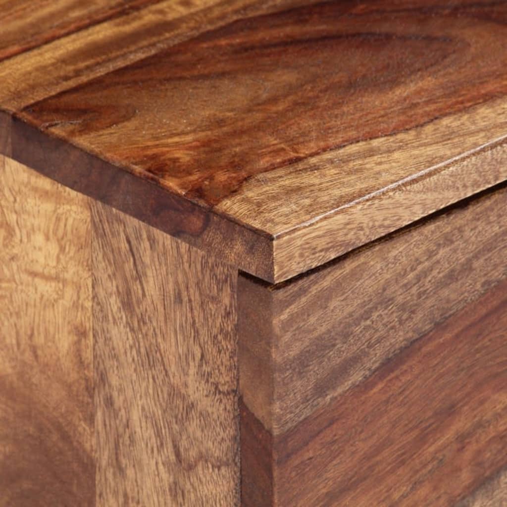 Mobile Porta TV 145x30x30 cm in Legno Massello di Sheesham