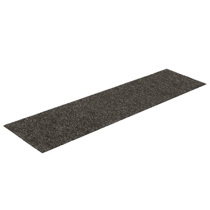 Tappetini per scale autoadesivi 15 pz 76x20 cm antracite rettangolari