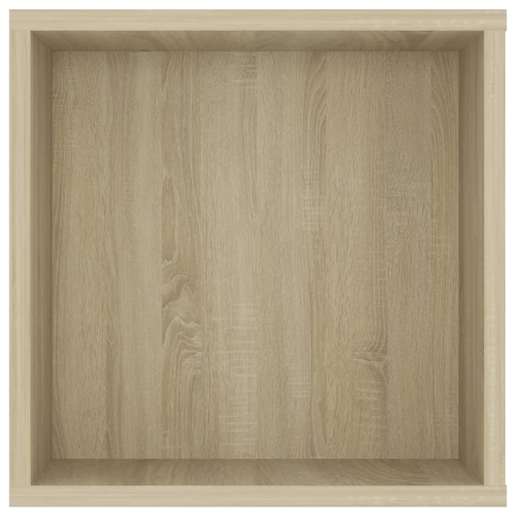 Mobile TV da Parete Rovere Sonoma 102x35x35cm Legno Multistrato