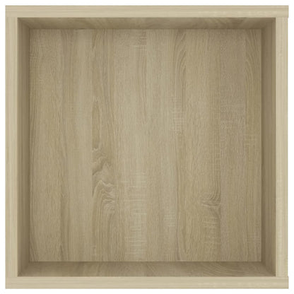 Mobile TV da Parete Rovere Sonoma 102x35x35cm Legno Multistrato