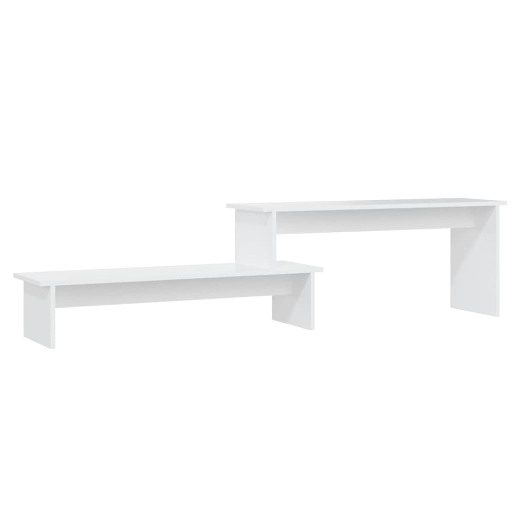Mobile Porta TV Bianco 180x30x43 cm in Legno Multistrato