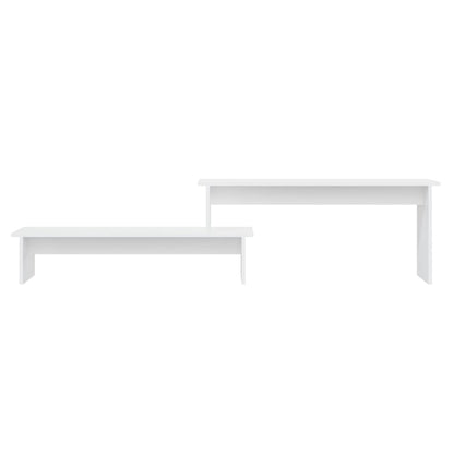 Mobile Porta TV Bianco 180x30x43 cm in Legno Multistrato