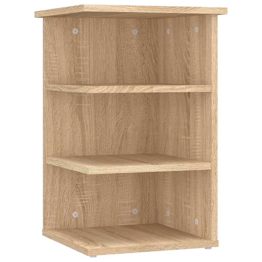 Credenza Rovere Sonoma 35x35x55 cm in Legno Multistrato