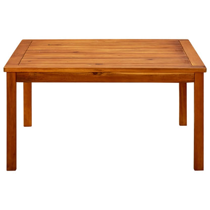 Tavolino da Giardino 85x85x45 cm in Legno Massello di Acacia