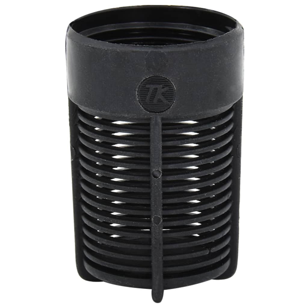 Tubo di Aspirazione con Raccordi in Ottone Nero 1" 7 m in PVC
