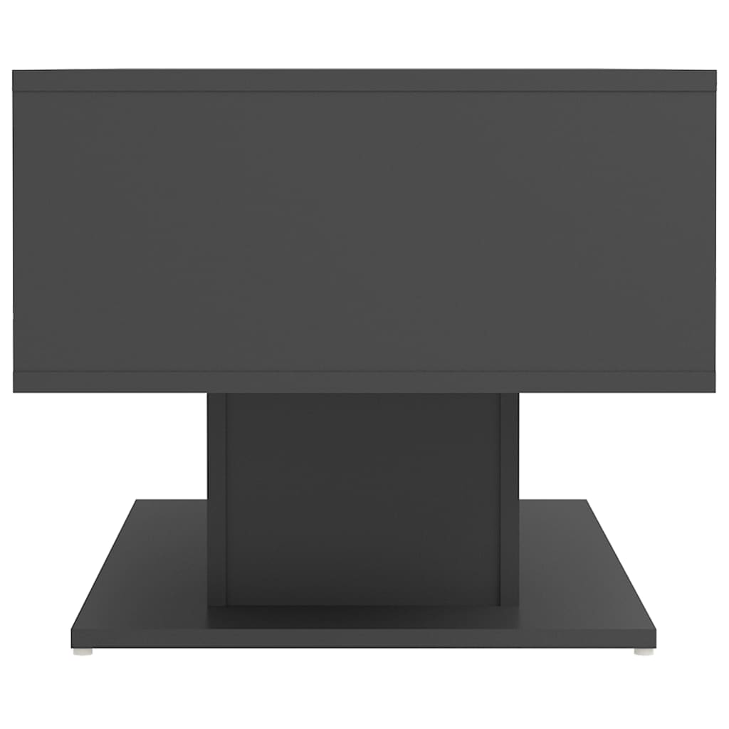 Tavolino da Salotto Grigio 103,5x50x44,5cm in Legno Multistrato