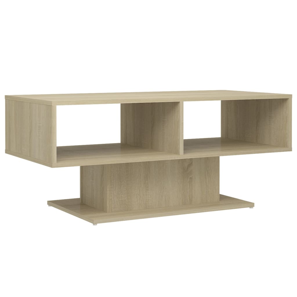 Tavolino Salotto Rovere Sonoma 103,5x50x44,5 Legno Multistrato